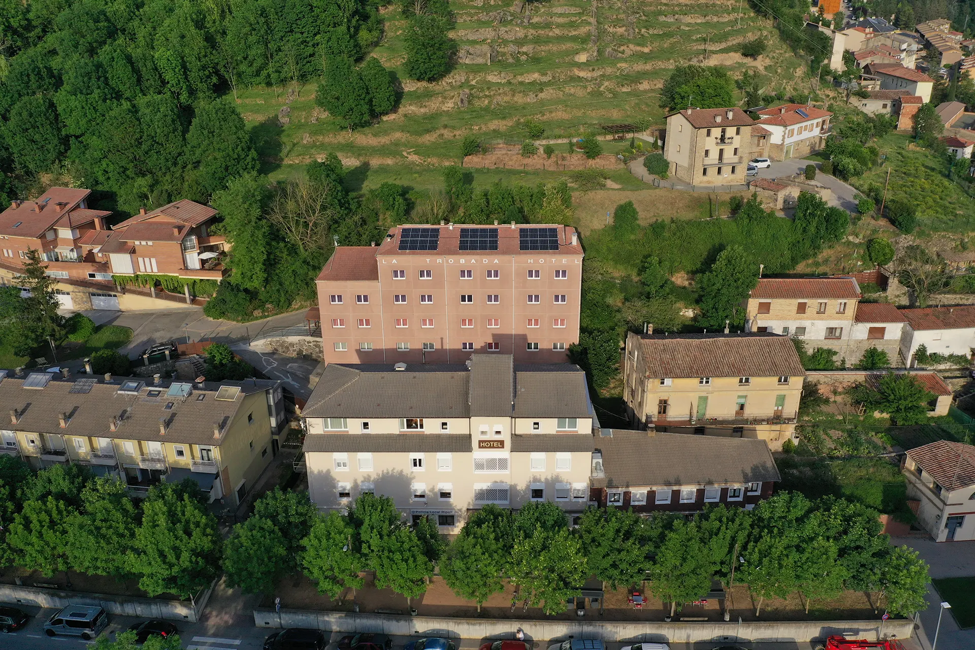 Vista de La Trobada Hotel Sport en Ripoll